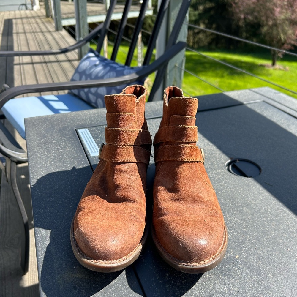 Men's Brown Leather Ankle Boots